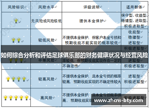 如何综合分析和评估足球俱乐部的财务健康状况与经营风险
